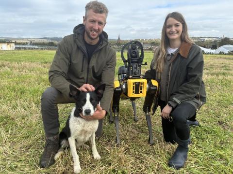 Agri-Robotics Spot the Dog